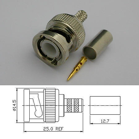 COAXIAL CONNECTOR,Coaxial (CONNECTEUR COAXIAL, Coaxial)