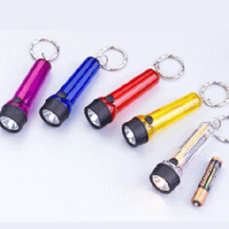 Small Translucent Flashlight W/Key Chain (Small Translucent Flashlight W/Key Chain)