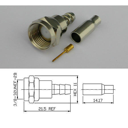 COAXIAL CONNECTOR,Coaxial,Microwave Communication Equipment (CONNECTEUR COAXIAL, Coaxial, Micro-ondes Communication Equipment)