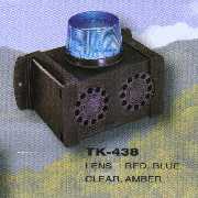 TK-438 Twin Piezo Siren + Flasher