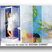 Patterned PS/PMMA Sheets for Shower Doors (Patterned PS/PMMA Sheets for Shower Doors)