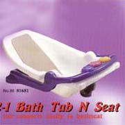 2-1 Bathtub & Seat (2-1 Badewanne & Seat)