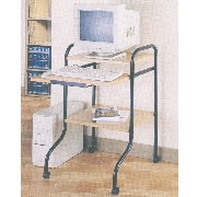 COMPUTER DESK/METAL SHELF (ORDINATEUR DE BUREAU / Tablette)