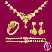 SWEETHEART - 24K REAL SOLID GOLD - COSTUME JEWELLERY (Sweetheart - 24K Real Solid Gold - Bijoux de fantaisie)