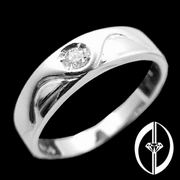 I DO I DO I DO - 0.1Ct. DIAMOND & 18K WHITE GOLD RING ( FOR LADY )