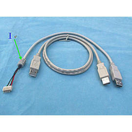 USB A TYPE MALE TO SCN 2.5mm PITCH HOUSING 5PIN