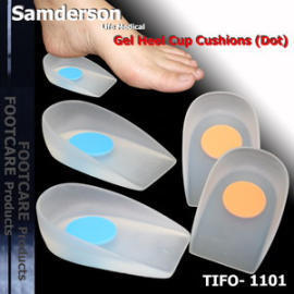 Gel Heel Cup Kissen Pads (Dot) (Gel Heel Cup Kissen Pads (Dot))