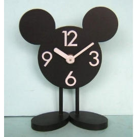 Clock in Mickey Mouse Shape (Clock in Mickey Mouse Shape)