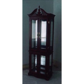 Two-tier dispaly glass cabinet (Two-tier dispaly glass cabinet)