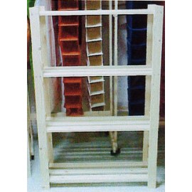 4 fixed Shelf Bookcase (4 фиксированных шельфа Книжный шкаф)