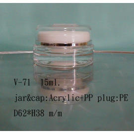 Acrylic Cream Jar (Acrylique Crème)