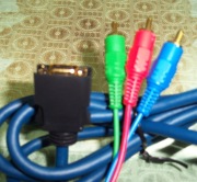 D terminal - 3 x RCA (Administration D - 3 x RCA)