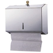 Stainless Steel Hand Paper Towel Paper Dispenser With Key (Stainless Steel-mains en papier serviettes de papier Distributeur avec la pièce)