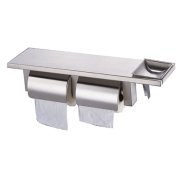 Stainless Steel Toilet Tissue Dispenser (Acier inoxydable Distributeur Papier hygiénique)