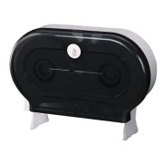 Twin Jumbo Roll Tissue Dispenser With Key (Twin Jumbo Roll Tissue Dispenser With Key)