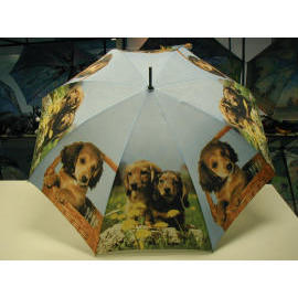 offset printing umbrella (Parasol excentré d`impression)