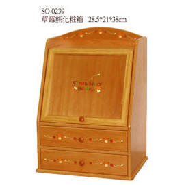 M.D.F BOX WITH 2 DRAWER (M.D.F BOX AVEC 2 TIROIR)