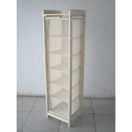 WOODEN 6 STORYS RACK (Bois 6 Storys RACK)