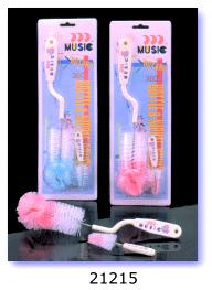 bottle and nipple brushes (bouteille mamelon et pinceaux)