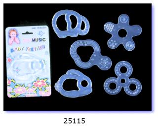 Baby silicone teether (Baby silicone de dentition)