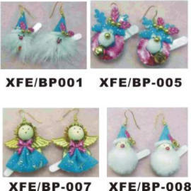 CHRISTMAS FLASHING EARRING (BLUE/PURPLE) (РОЖДЕСТВО FLASHING СЕРЬГИ (синий / PURPLE))