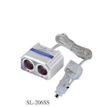 SOCKET LIGHT (2P CORD TYPE) WITH SWITCH (МУФТА LIGHT (2P CORD ТИП) с переключателем)