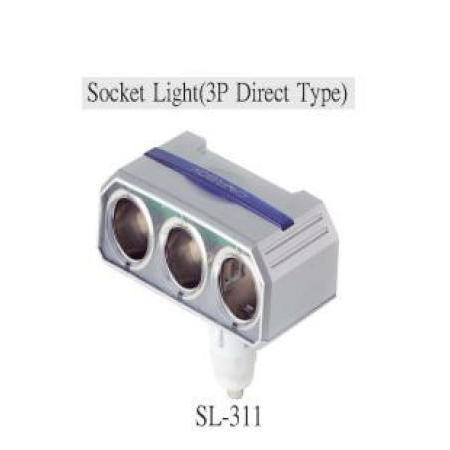 SOCKET LIGHT (3P DIRECT TYPE) W / CIGAR SET (SOCKET LIGHT (3P DIRECT TYPE) W / CIGAR SET)