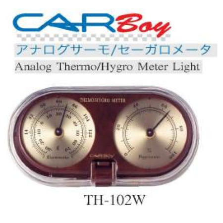 ANALOG THERMO / HYGRO METER LIGHT (ANALOG THERMO / HYGRO METER LIGHT)