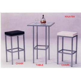 BAR TABLE & BAR STOOL (Барная стойка & Барный стул)