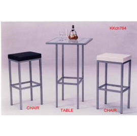 BAR TABLE & BAR STOOL (BAR TABLE & BAR STOOL)