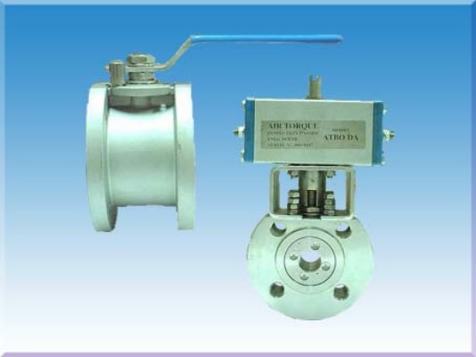 flanged end ball valve (flanged end ball valve)