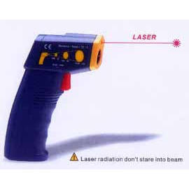 LASER GUIDED IFRARED THERMOMETER (Lasergelenkten IFRARED THERMOMETER)