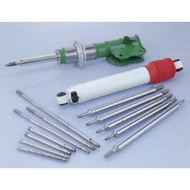 Hollow piston rods for adjustable shock absorbers shock absorber part (Piston creux de barres pour le réglage des amortisseurs partie amortisseurs)