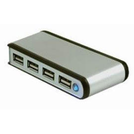 USB2.0 Aluminum 4 port Hub (USB2.0 алюминиевый 4-портовый концентратор)