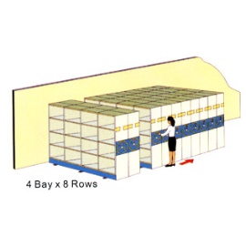 mobile shelving system (mobile shelving system)