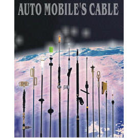 Car Control Cables, Auto parts, control cables, accelerator, brake cable, speed, (Car Control Cables, pièces automobiles, les câbles de commande, de l`accélér)
