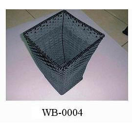 LEATHER HOUSEWARE WASTE BIN (LEATHER HOUSEWARE WASTE BIN)