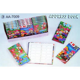 address book (carnet d`adresses)