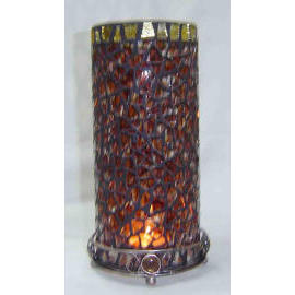 mosaic candleholder (Мозаика подсвечник)