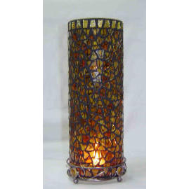 mosaic candleholder (Мозаика подсвечник)