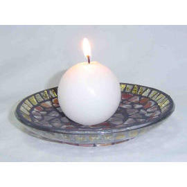 mosaic candleholder (mosaic candleholder)