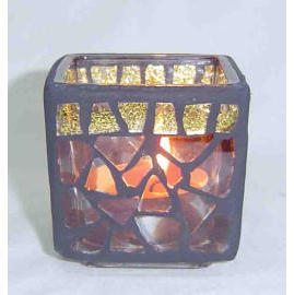 mosaic candleholder (mosaic candleholder)