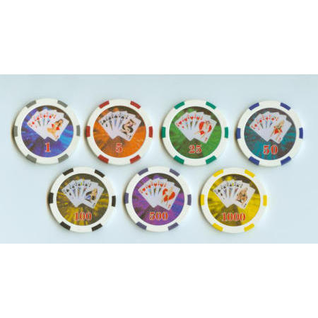 Poker Girl poker chip (Poker Girl poker chip)