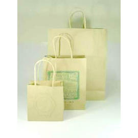 Paper bags, carrier bags, shopping bags, paper shopping bags - kraft paper (Sacs en papier, sacs, sacs à provisions, sacs à emplettes en papier - papier k)