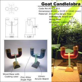 Goat Candlelabra (Коза Candlelabra)