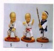 Mini Karate and Kendo Figurines, for martial arts. (Mini Karate and Kendo Figurines, for martial arts.)