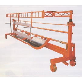 Double-Heddle-Frame Warp beam Truck (Double-Heddle-Frame Warp beam Truck)