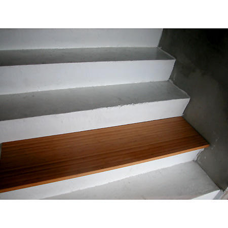 Bamboo staircase step (Bamboo Treppenstufe)