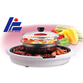 Pfanne erhitzen und Steamboat (Two in One), Teppanyaki und Steamboat (Two in One (Pfanne erhitzen und Steamboat (Two in One), Teppanyaki und Steamboat (Two in One)