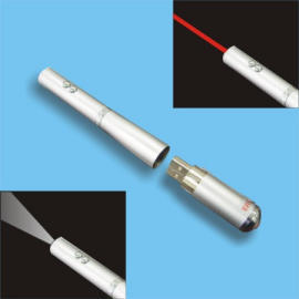 3 in 1 USB drive + Laserpointer +LED lighter